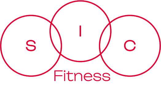 Fitness logo featuring SIC in circles