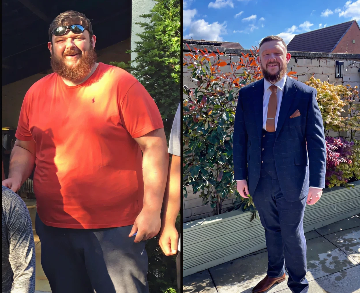 Transformation from casual to formal attire